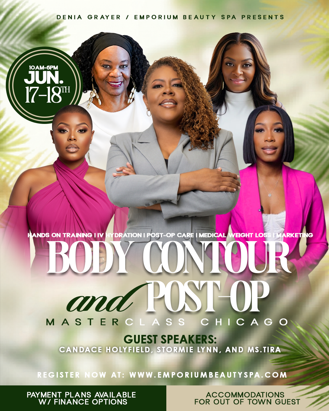 BODY CONTOUR & POST-OP MASTERCLASS CHICAGO